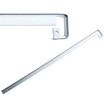 З'єднувач стільниці щільовий 38 мм U-заокруглення