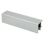 Кут U90 до цоколя H=100 алюміній