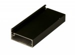 Фасадний алюмінієвий профіль М21 L= 5950 мм чорний BRUSH м.п.