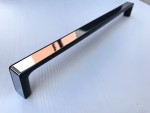 Ручка меблева C-5459-320 G2-P59 Twix хром/чорний глянець Nomet