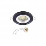 Світильник Led врізний чорний (RINGO-CZ-01)