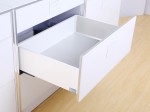 Висувний ящик GIFF Flat Box L=550мм Н=116мм білий
