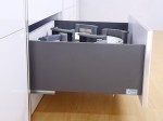 Висувний ящик GIFF Flat Box L=400мм Н=199мм графіт