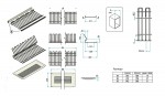 Сушка для посуды 90 см INOXA хром