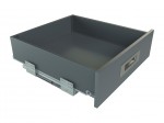 Висувний ящик GIFF Flat Box L=550мм Н=116мм графіт
