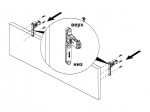 Висувний ящик GIFF Flat Box L=550мм Н=116мм графіт