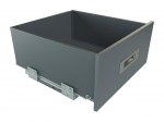 Висувний ящик GIFF Flat Box L=400мм Н=199мм графіт
