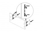 Висувний ящик GIFF Flat Box L=400мм Н=199мм графіт