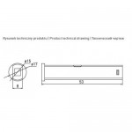 Сенсор безконтактний (вимикач) AE-WBBUNI-10 DIM білий 12V