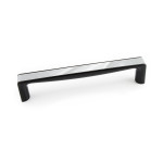 Ручка меблева C-5459-320 G2-P59 Twix хром/чорний глянець Nomet