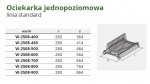 Сушка одинарна 700 хром W-2508-700 G2 Nomet