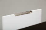 Ручка врезная Hide 180 mm никель браш Viefe