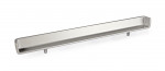 Ручка врезная Hide 180 mm никель браш Viefe