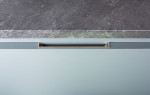 Ручка врезная Hide 180 mm никель браш Viefe