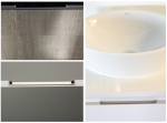 Ручка врезная Hide 180 mm никель браш Viefe