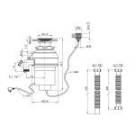 Подрібнювач харчових відходів Kaiman WHI-550W (CV028299)
