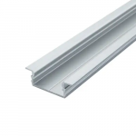 Профіль для LED ленти врізний + лінза алюміній 7*16 (PROF-INLINEM-OP-2M-AL)