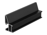 Профіль вертикальный Slider STONE L=5300 чорний браш (134001)