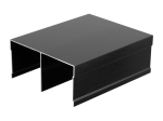 Направляюча верхня Slider L=5000 чорний браш (134006)