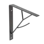 Тримач для полиці TREE, 20x17см, чорний мат