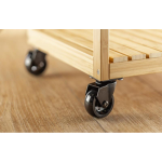 Ролик GTV CALIBRO, 50мм, 40кг, чорне/хром (KM-CALIBRO-50MM-BH-20)