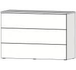 Комод 8 (ширина 120,4см) КМ08_120
