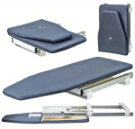 Прасувальна вбудована дошка з фанери, чехол сірий