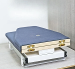 Прасувальна вбудована дошка з фанери, чехол сірий