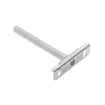 Полкотримач прихований Smart 76*19*11мм, зі штирем 10*100мм