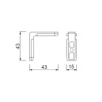 Кутик зєднання (54-2044-1)