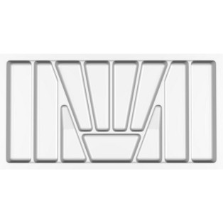 Лоток для столових приладів Standart , Verso - 900 мм білий