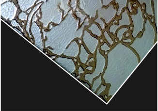 Дельта біле матове золото