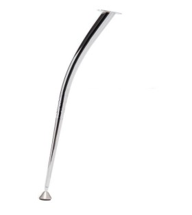 Ніжка меблева 710мм вигнута хром