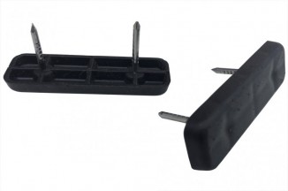 Ніжка меблева з цвяхом подвійна (1000шт)