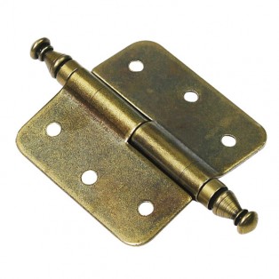 Завіса декоративна накладна пряма стара бронза ZC 10, G-341