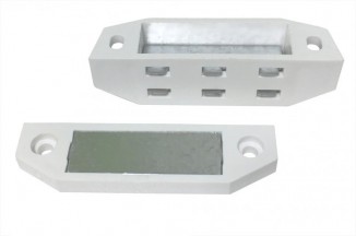 Магніт з відповідною планкою білий великий