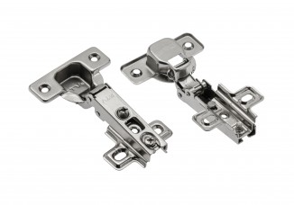 Завіса накладна GTV (ZP-BICN090BE) з пружиною