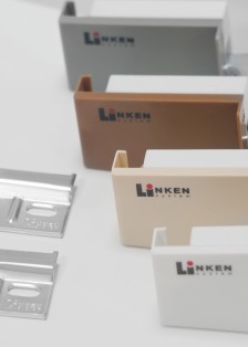 Навіс Linken System з заглушками (прав+лів) Крем