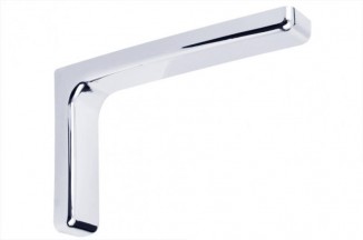 Консоль з пластиковою накладкою L-120 мм хром