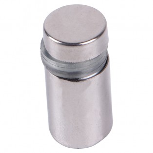 Кріплення скла дистанційне хром 12*20