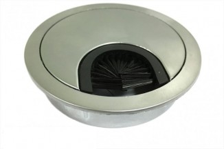 Пропуск кабеля металевий діаметр 60мм Інокс (PM-LBFI60-06)