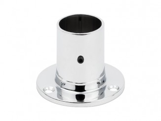 Джокер R-11M/25 Фланець торцевий високий h-41 мм хром