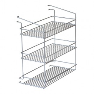 Полиця для білизни бокова потрійна Z-3316 Nomet