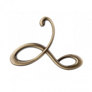 Ручка мебельная DU 22/96 AB R латунь