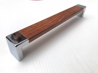 Ручка меблева C-4409-192/192 DF2-G2 ENCATO (вишня-хром) Nomet