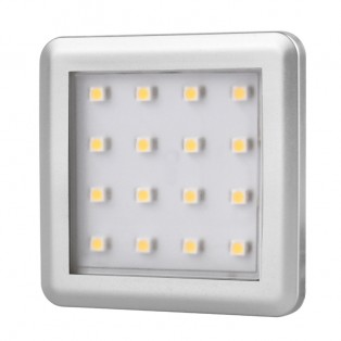 Світильник LED накладний (1.5W) алюміній (SQUARE2-AL-BZ-01W)