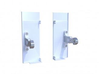 Кріплення передньої панелі GIFF FlatBox H=84мм (комплект 2шт) білий