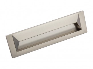 Ручка врізна GIFF 9/105/128 сатин нікель