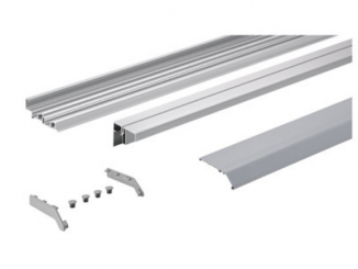 Комплект профилей с предварительно просверленным отверстием Top Line XL 4000мм алюминиевый