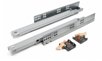 Напрямна прихованого монтажу DTC L-550 повного висуву Tip-on FF10550HX